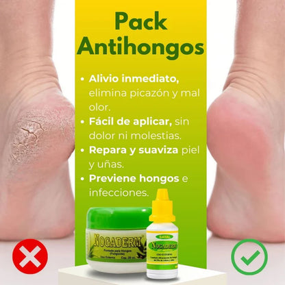 Elimina Hongos, Picazón y Mal Olor — Recupera tus Uñas con Nogaderm®