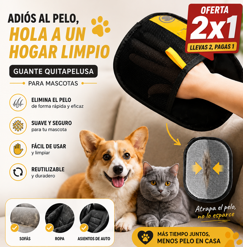 PetGlove - Adiós al Pelo de tu Mascota! (2x1)