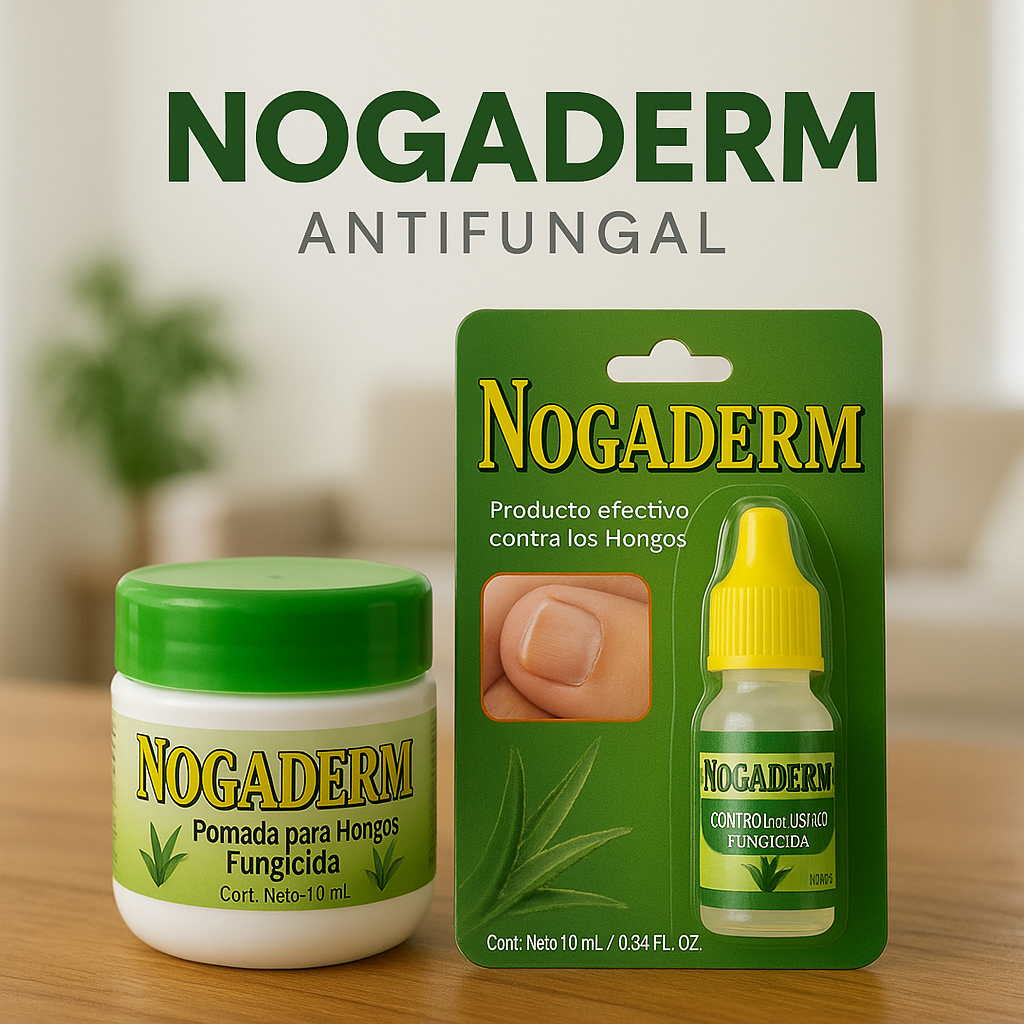 Elimina Hongos, Picazón y Mal Olor — Recupera tus Uñas con Nogaderm®