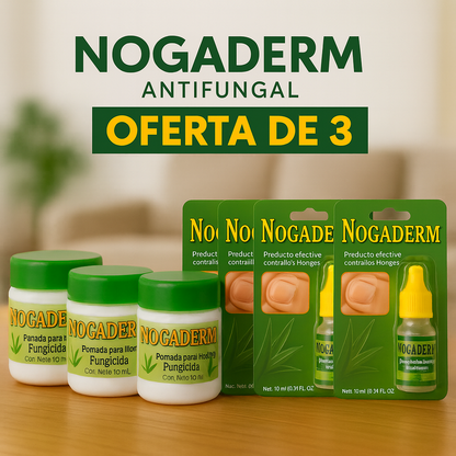Elimina Hongos, Picazón y Mal Olor — Recupera tus Uñas con Nogaderm®