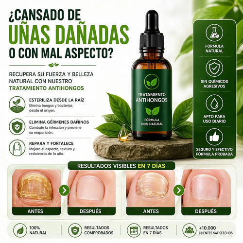 FungoNails™|  Recupera tu confianza y di adiós a los hongos en 7 días!